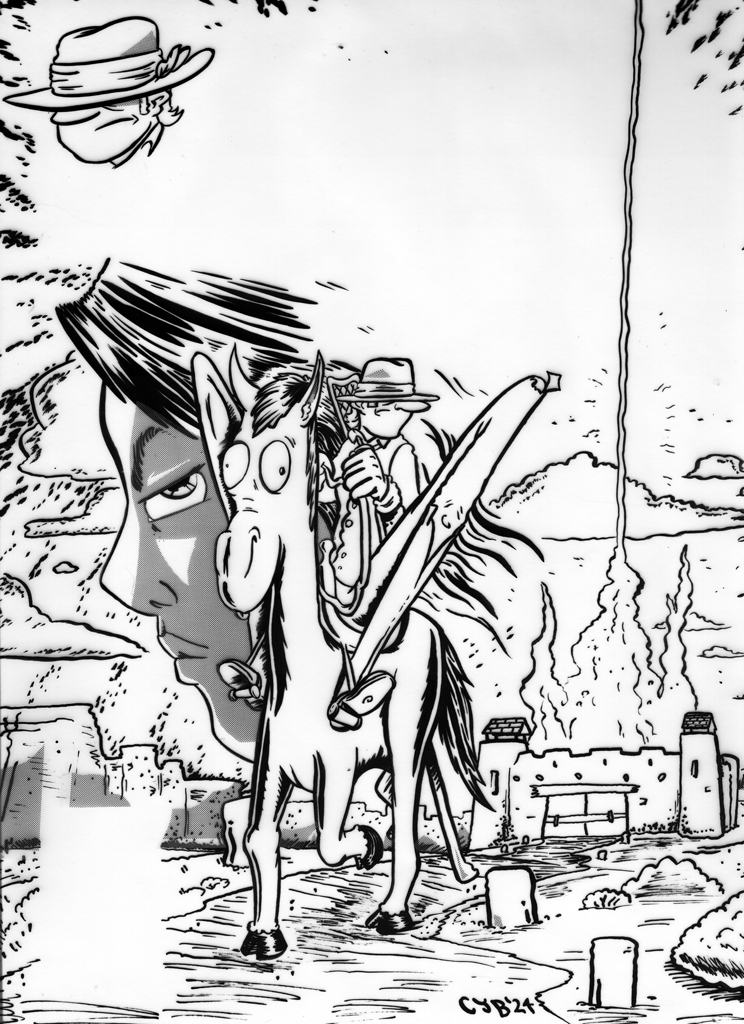 Spaghetti West Cover Ink